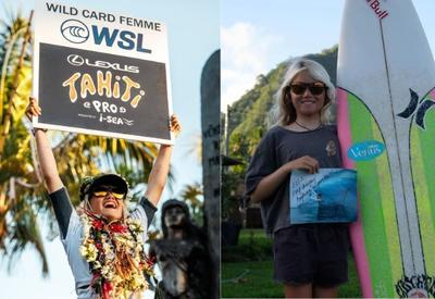 Conheça Kelia Mehani, a surfista profissional mais jovem do mundo, com apenas 12 anos