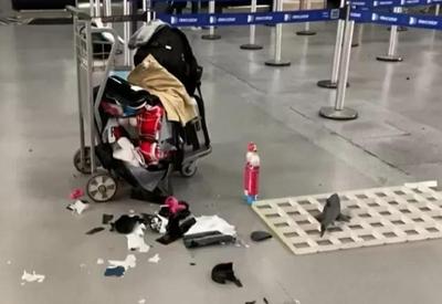 Mala de passageiro explode no Aeroporto Internacional de São Paulo