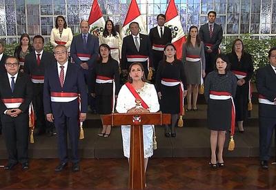 Presidente do Peru empossa seu primeiro gabinete ministerial