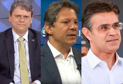 Em São Paulo, Haddad tem 38%; Tarcísio, 16%; e Garcia, 11%