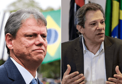 Pesquisa Atlas/Estadão: Tarcísio lidera com 49,1% e Haddad soma 42,6% em SP