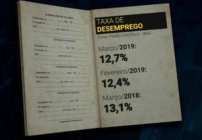  Taxa de desemprego no Brasil sobe para quase 13%, segundo IBGE 