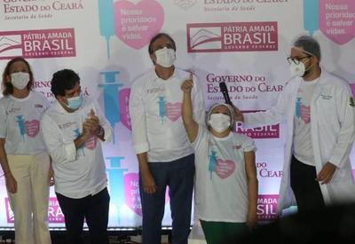 Ceará entra para lista dos estados que iniciaram a vacinação contra covid-19