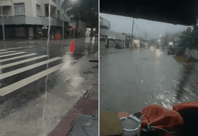 Rio de Janeiro tem pancadas de chuva e sirenes de alerta nesta quarta-feira (20)