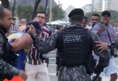 Pancadaria em Copacabana: veja vídeos da confusão entre torcidas do Fluminense e do Boca Juniors