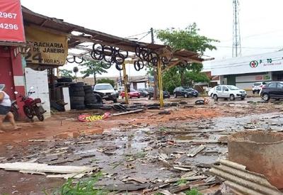 Vídeo: tornado causa estragos em casas e comércios de Porto Velho