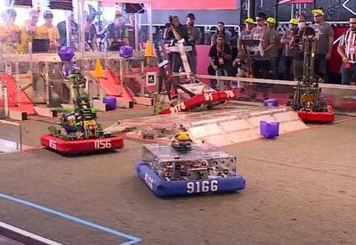 Torneio de robótica reúne mais de 800 estudantes de todo o Brasil