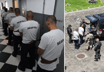 RJ transfere sete líderes de facção criminosa para presídios federais