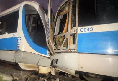 Colisão entre trens VLT deixou 36 feridos em João Pessoa (PB)
