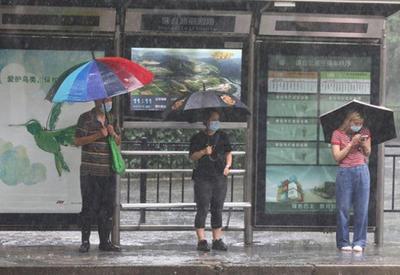 Fortes chuvas atingem região central da China
