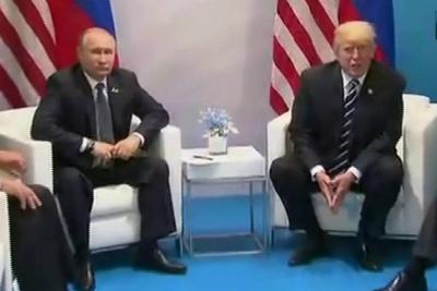 Trump e Putin se reuniram extraoficialmente 