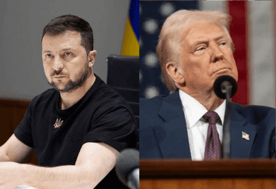 Trump e Zelesnky conversam sobre a retomada do envio de armamentos para a Ucrânia 