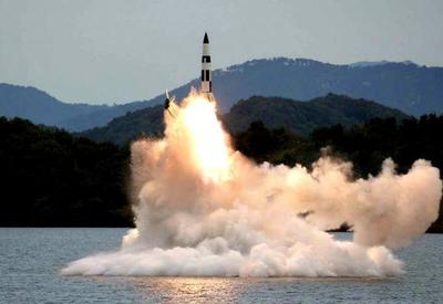 Coreia do Norte faz novo teste balístico em direção ao mar do Japão