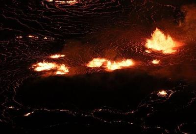 Vulcão Kilauea volta a entrar em erupção no Havaí