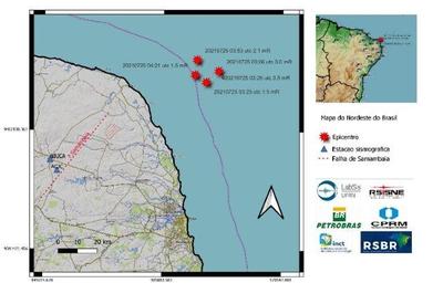 Tremores de terra são registrados no litoral do Rio Grande do Norte