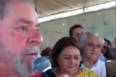 Um dia após virar réu, Lula vai a comício no Ceará