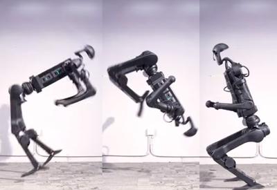 Robô humanoide dá salto mortal para trás; assista