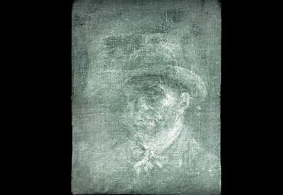 Autorretrato inédito de Van Gogh é descoberto atrás de outra pintura