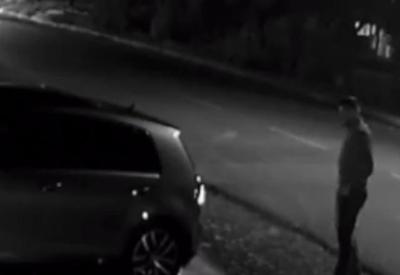 Vídeo: motorista bêbado dirige na contramão e atropela homem