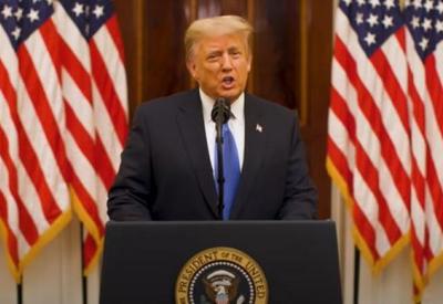 Trump divulga vídeo de despedida da presidência dos EUA