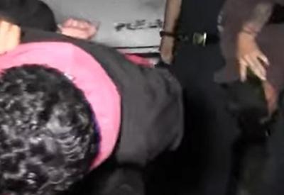 Criminosos são presos após cometerem arrastão em Osasco (SP)