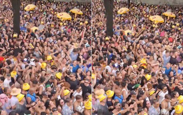 'Sensação de morte': internautas relatam ansiedade e pessoas machucadas em bloco do Calvin Harris em SP