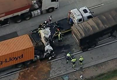 SP: Acidente grave no Rodoanel deixa uma pessoa morta e faixas interditadas