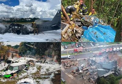 Uma pessoa morreu a cada 57 horas em deslocamento aéreo no Brasil 