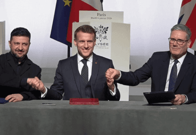 Reino Unido e França anunciam bases militares na Ucrânia em caso de acordo de paz