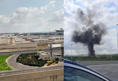 Vídeo: Míssil lançado do Iêmen cai próximo do principal aeroporto de Israel e deixa 4 pessoas feridas