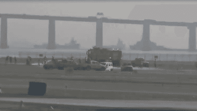 Aeroporto Santos Dumont no Rio está com operações suspensas após vazamento de óleo na pista