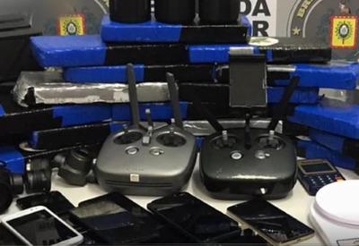 Polícia apreende drone de R$ 100 mil usado para jogar drogas em presídio
