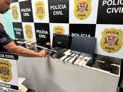 Polícia recupera 16 mil celulares em operação contra roubo e receptação em São Paulo
