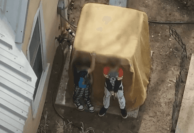 Crianças são flagradas com arma carregada e ignoram ordens policiais nos EUA; veja