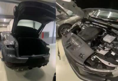 Quadrilha invade loja da Porsche e rouba peças de carros em São Paulo