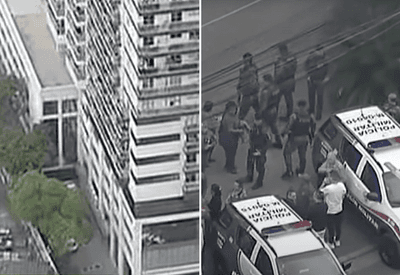 Criminosos invadem prédio comercial e fazem reféns na zona oeste de SP