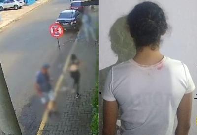 Mulher suspeita de jogar ácido em jovem é presa no Paraná