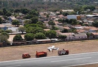 Avião com deputado Carlos Avallone faz pouso de emergência após falha no trem de pouso