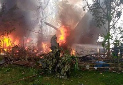 Acidente com avião militar nas Filipinas matou 52 pessoas