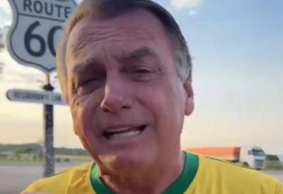 Bolsonaro acompanha votação em Goiânia, nega racha na direita e critica Moraes: "Sempre ele"