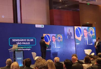 Bolsonaro diz que 5G vai gerar investimentos de quase R$ 600 bilhões