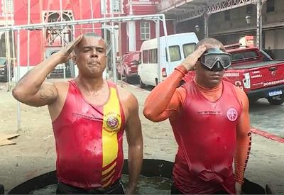 SBT acompanha treinamento do Corpo de Bombeiros do RJ que viralizou nas redes sociais