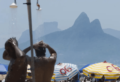 Rio registra maior temperatura do ano e chega a 40°C neste domingo