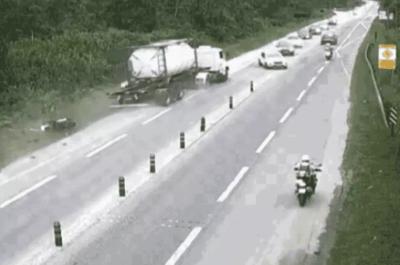 Caminhoneiro bêbado que atropelou e matou motociclista é denunciado por homicídio qualificado