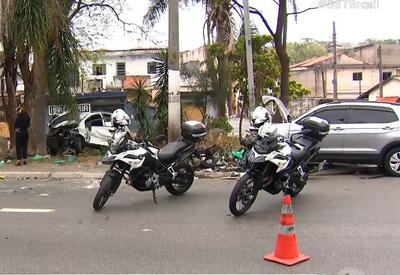Motorista de aplicativo é agredido após acidente em possível racha na zona norte de SP