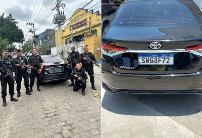 Carro de comitiva de ministro é roubado em frente a hotel no Rio