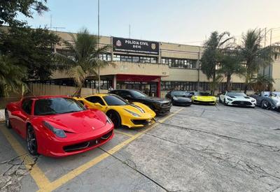 Polícia apreende 14 carros de luxo em investigação contra golpistas em SP