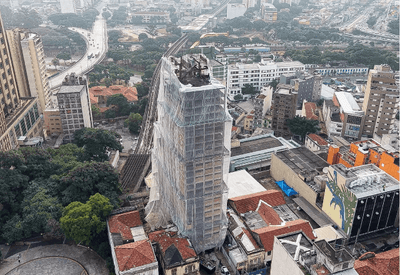 Prefeitura de São Paulo inicia demolição do edifício “Caveirão”, no Centro Histórico