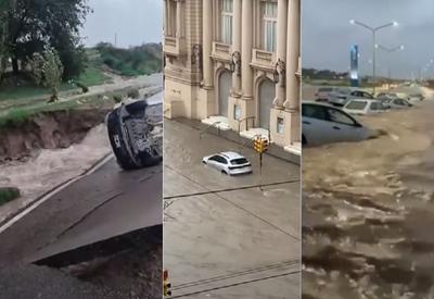 Tempestade histórica deixa 6 mortos e grande destruição na Argentina