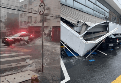 Chuva deixa São Paulo em atenção e quase 560 mil pessoas sem luz